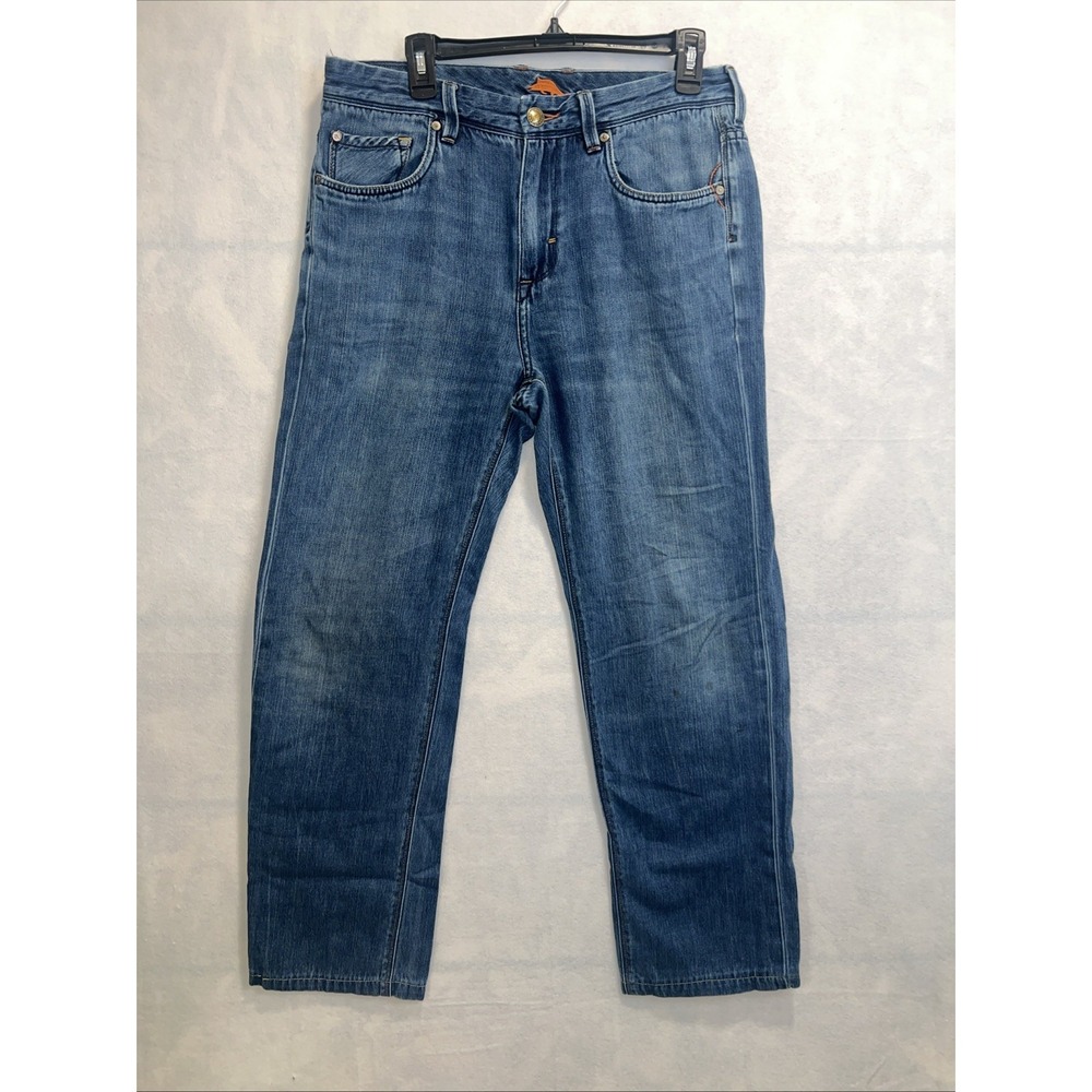 Tommy Bahamas Women's Jeans 33/30 Straight Leg Blue Relaxed